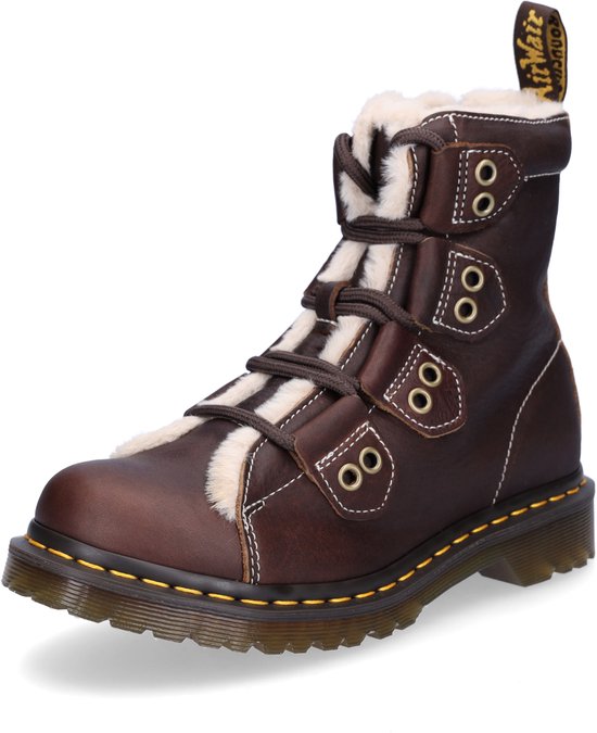 Dr Martens 1460 Ltt Fl Laarzen Bruin EU 40 Vrouw