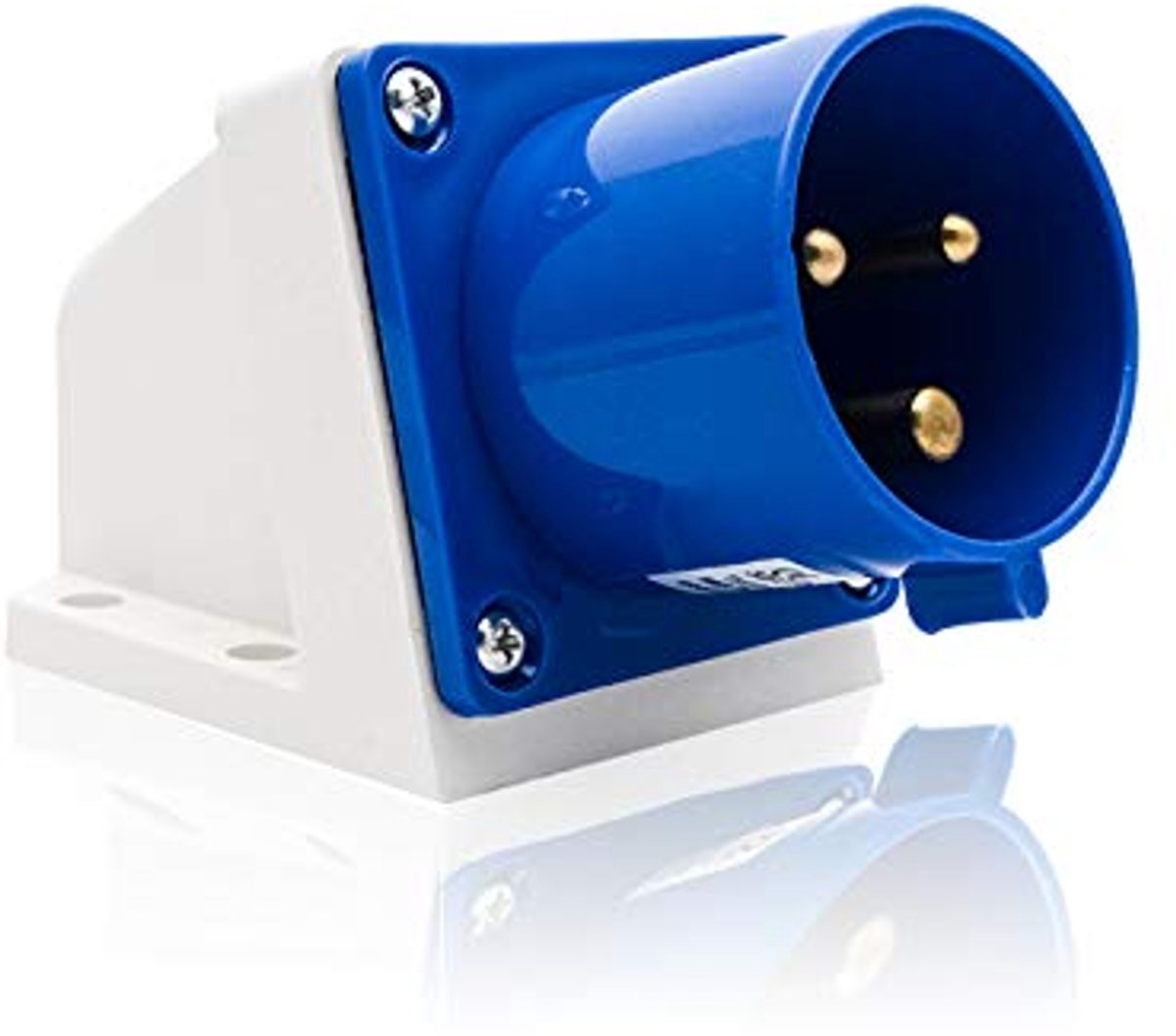 3-polige industriële veldstekker IP44, 16A/32A, 240V - Buitenstopcontact en adapterkabel