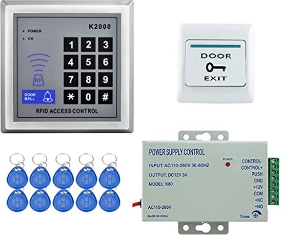 Lot de 5 bracelets EM4100 125 kHz RFID étanches pour contrôle Lot de 5 bracelets EM4100 125 kHz RFID étanches pour contrôle