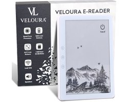 Veloura Ereader - E Reader met Hoesje voor Ebooks - 32GB E-Readers - E-reader Nederlandstalig - Ebook voor Online Boeken - e reader voor luisterboeken