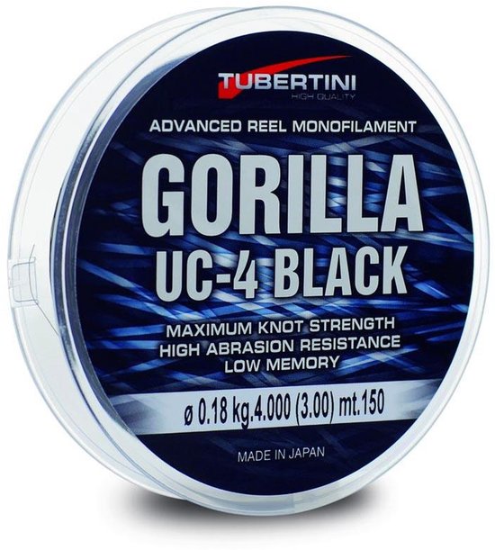 Tubertini Uc4 Monofilament 150 M Zwart 0.300 mm van Tubertini — afbeelding 3