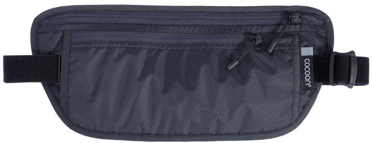 Cocoon Travel Heuptas Zwart 30 x 14 cm