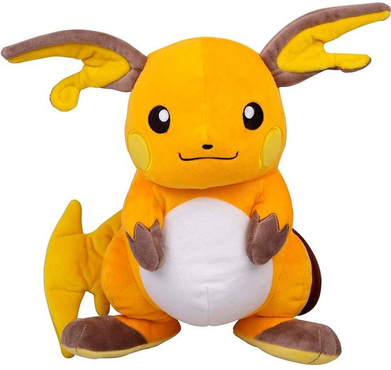 Pokémon Pluche - Raichu 30 cm van Pokémon — afbeelding 5