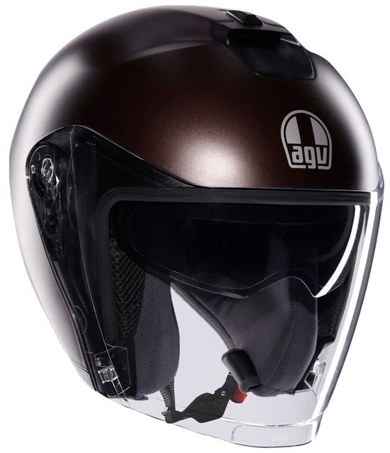 AGV Irides Mono Mat Brons Jethelm - Maat 2XL - Helm