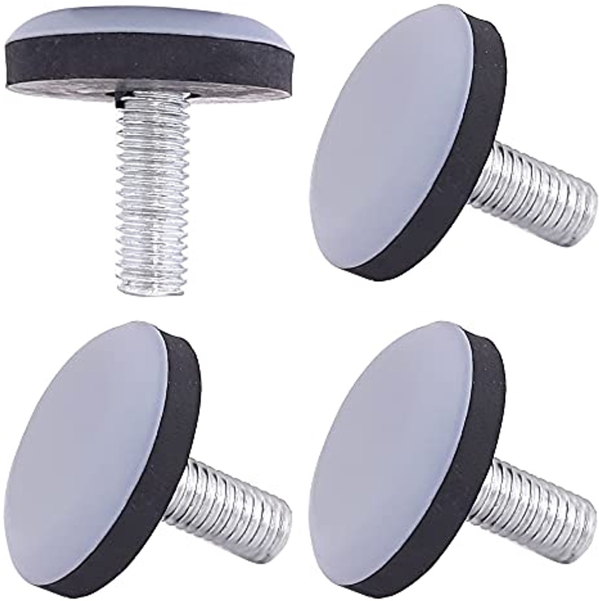 Meubelglijders met Schroefdraad - Teflon Glijders voor Meubels (4 Stuks)