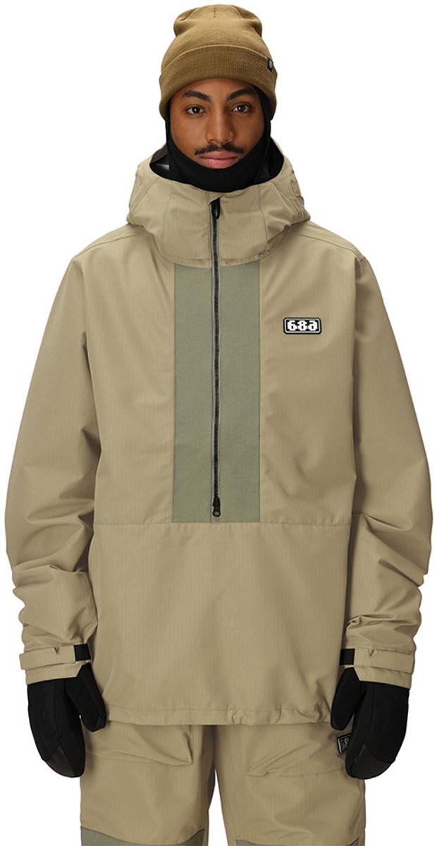686 Ghost 2.5l Anorak Jas Groen S Man