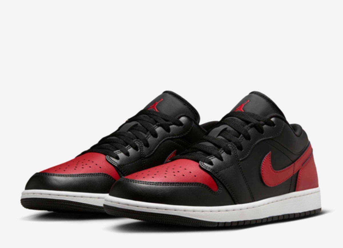Nike Air Jordan 1 Low Herenschoenen� Zwart