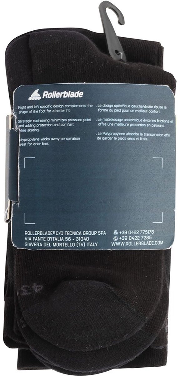 Rollerblade Skate Sokken Zwart EU 43-46 Man Rollerblade Skate Sokken Zwart EU 43-46 Man