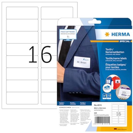 TopStick 8720 universele etiketten (DIN A4, 96,5 x 67,7 mm) zelfklevend bedrukbaar 100 vel permanent hechtend mat wit 210 x 297 mm
