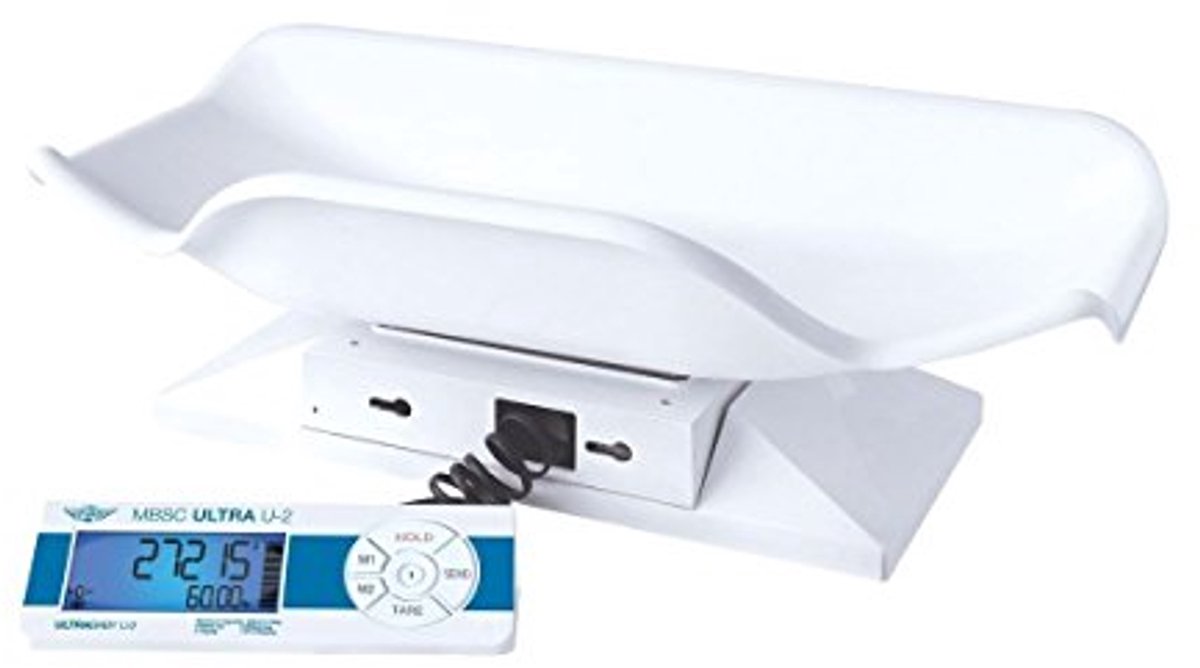 Babyweegschaal tot 27 kg – Digitale precisieweegschaal met grote display