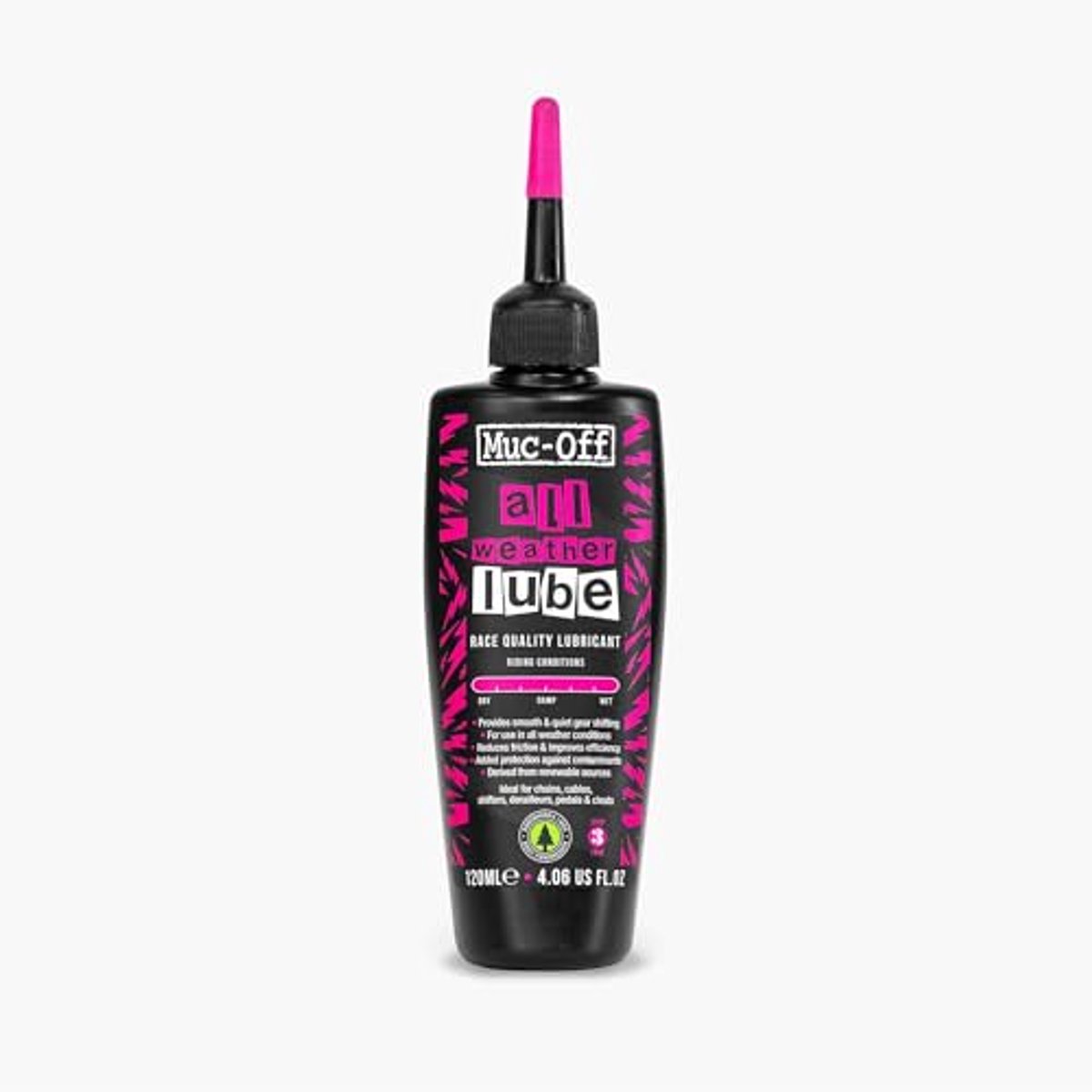 All-Weather Fietsketting Smeermiddel 120ml - Biologisch Afbreekbare Fiets Chain Oil voor Optimale Prestaties in Alle Weersomstandigheden
