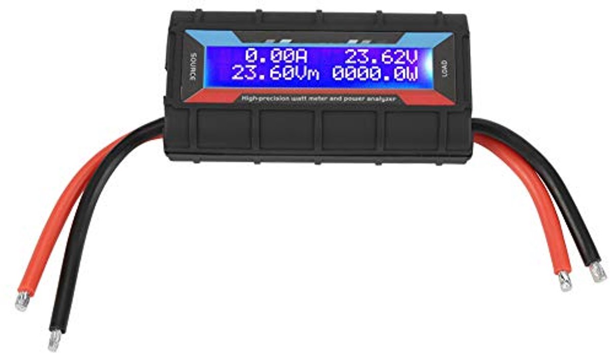 Digitale Multimeter 60V 130A - Hoge Precisie Wattmeter met LCD Backlight