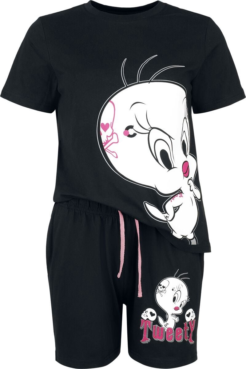 Looney Tunes Tweety Skull Pyjama meerkleurig Katoen multicolor