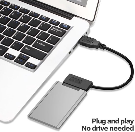 USB 3.0 naar Micro SATA 16 Pin 1.8 inch Adapter Kabel 10 cm | bol