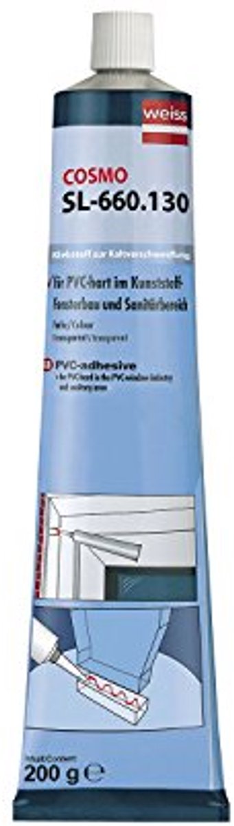 PVC-lijm voor koud lassen - 200 ml