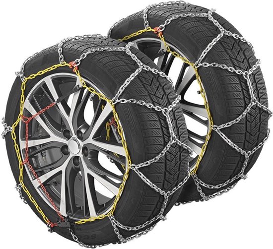 ProPlus Sneeuwkettingen - KNR260 - 16 mm stalen schakels - Önorm Keurmerk - Veiligheid - Winter Auto - Banden - Inclusief reparatieschakels en koffer - Set van 2