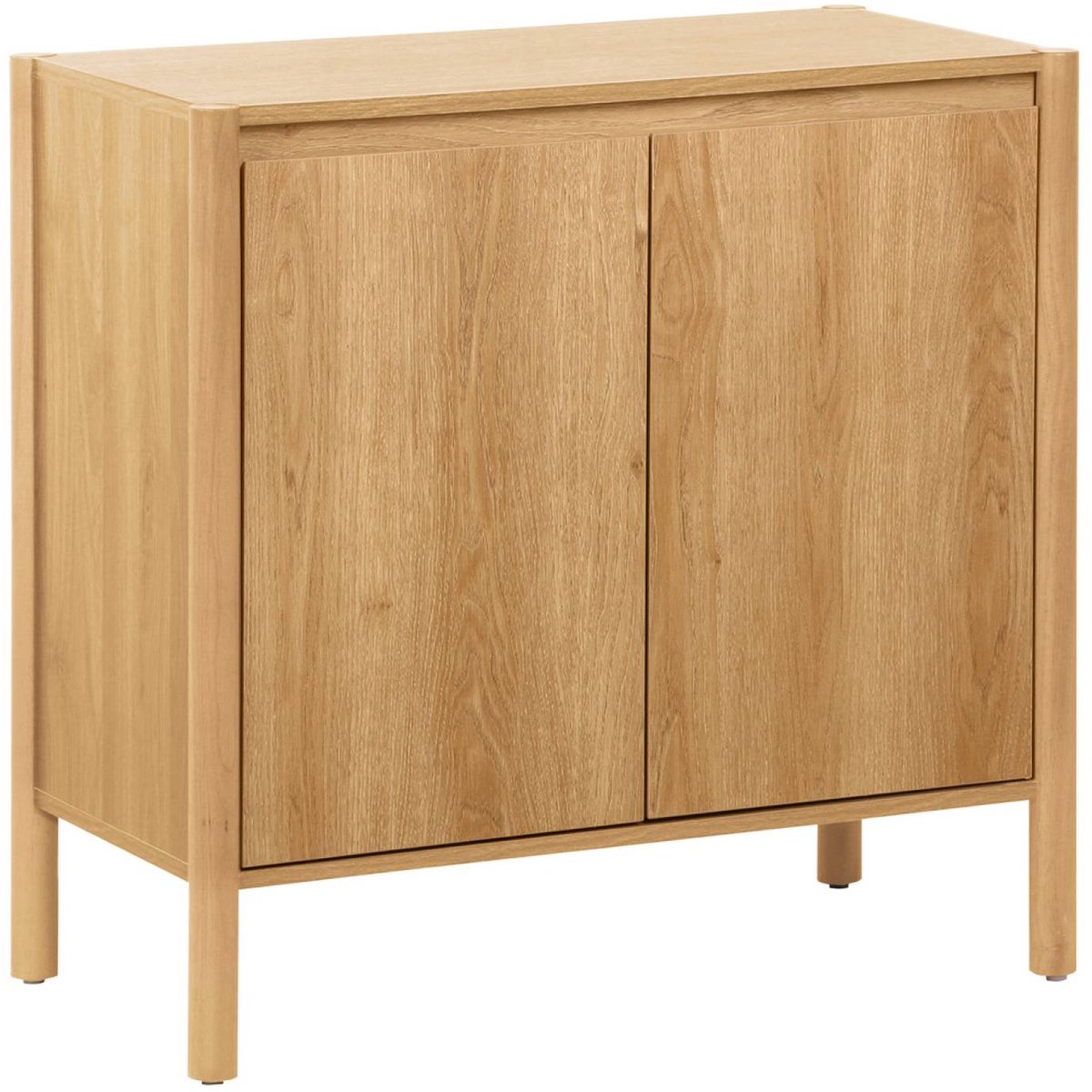 sweeek Dressoir houteffect 2 deuren 80cm - harmony Naturel