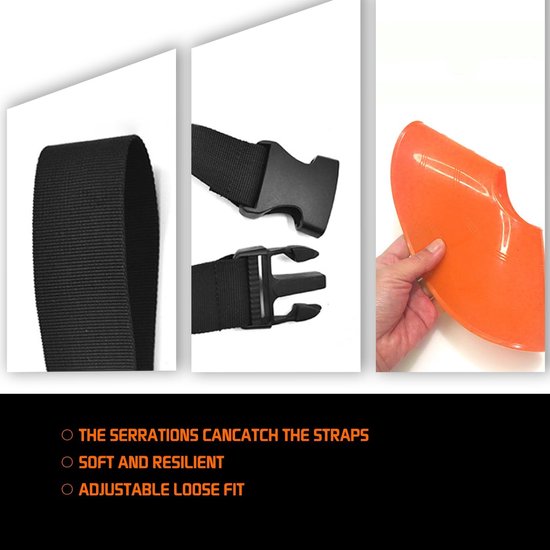 20 Stuks Trainingskegels - Markering Kegels Voor Voetbal, Basketbal & Sport Training - Inclusief Draagriem van Merkloos — afbeelding 3