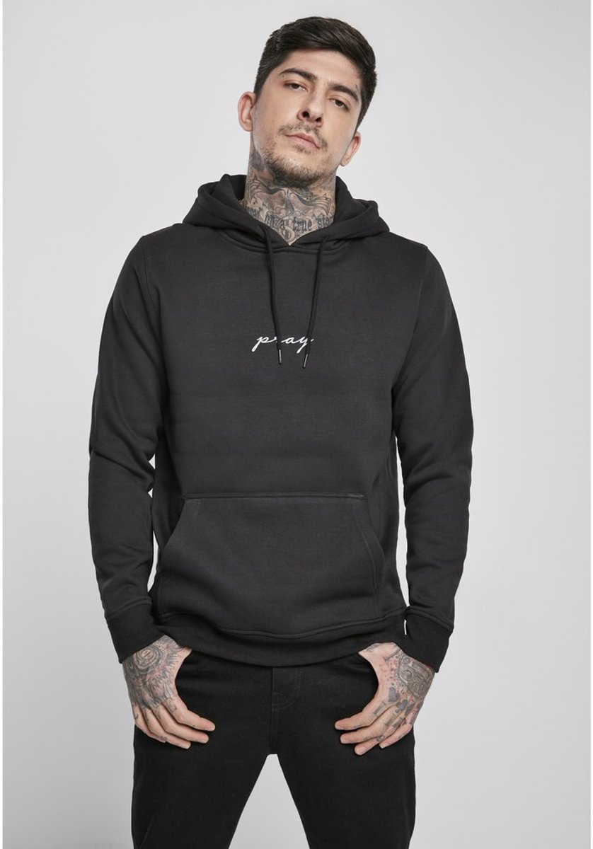 Mister Tee Pray Emb Sweatshirt 5XL Man Zwart
