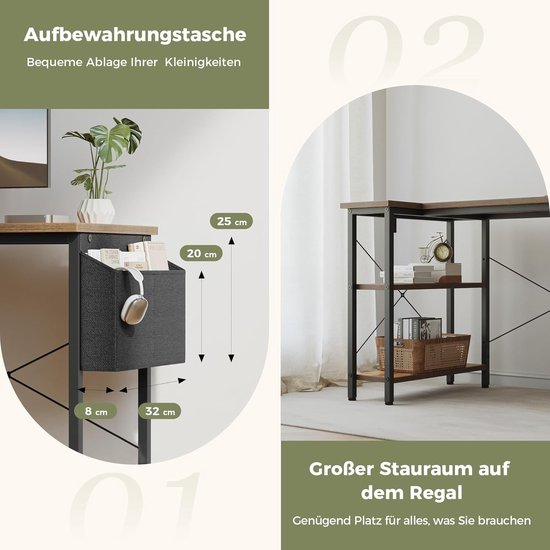 Hoekbureau Corner (klein) - wit Modern, Design - Symbiosis