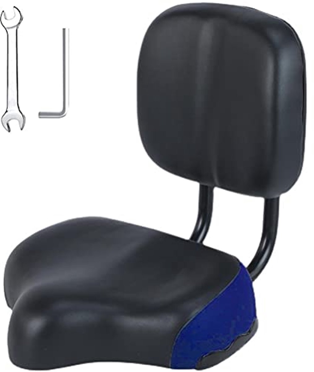 Comfortabel Fietszadel voor Hometrainer - Ergonomisch en Gevuld met Traagschuim