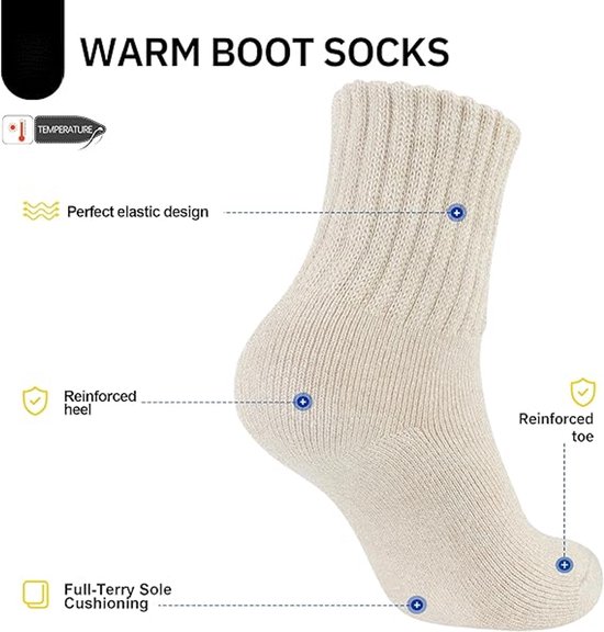 Thermosokken kopen? | Heerlijk warm en comfortabel