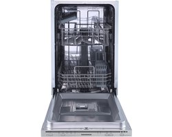 Heinner HDW-BIM45510E++ Inbouwvaatwasser 45 cm – 10 Couverts – 5 Programma’s – Elektronische Bediening – Half Load – Aquastop – Zilver – 5 Jaar Garantie