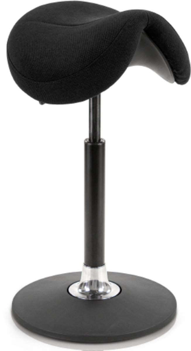 Score Polo Jumper Ergonomische Zadelkruk – Trevira Zwart