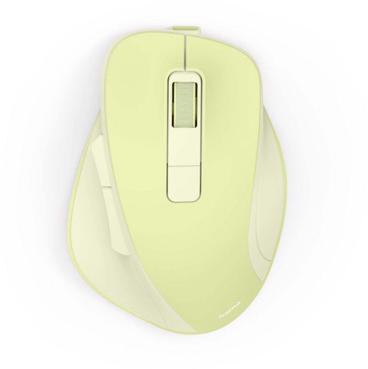 Hama WM-500 - Optische draadloze muis - 6 knoppen - 2.4 GHz RF - Stil - Oplaadbaar - Groen