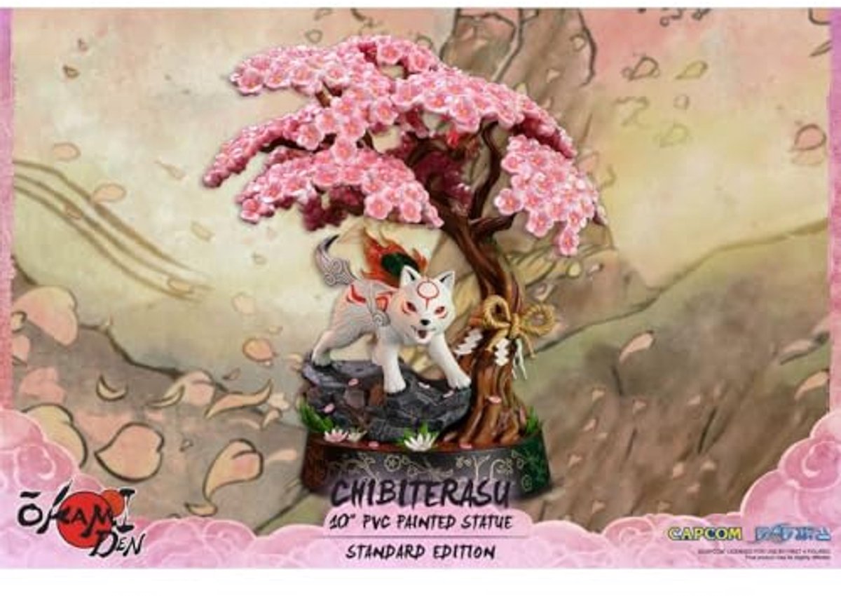 Okamiden Chibiterasu PVC Beeldje