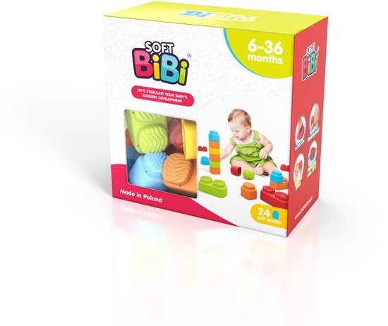 Soft Bibi - 70200 - Sensory Blocks | bol