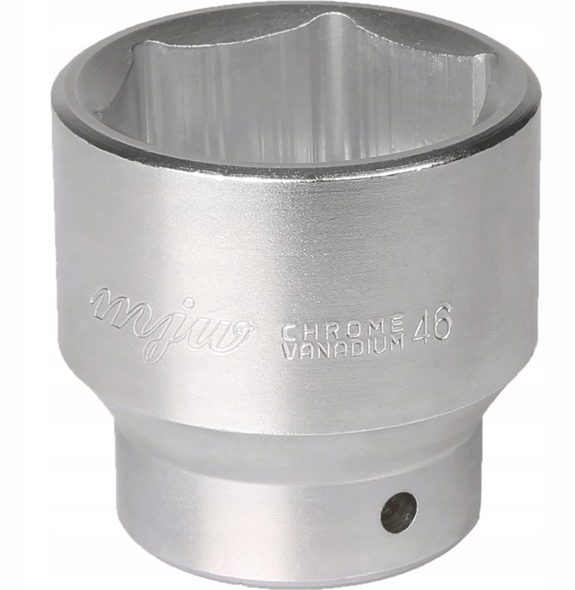 Kap 46 mm 3/4" zeskant 6-zijdig kort chroom-vanadiumstaal