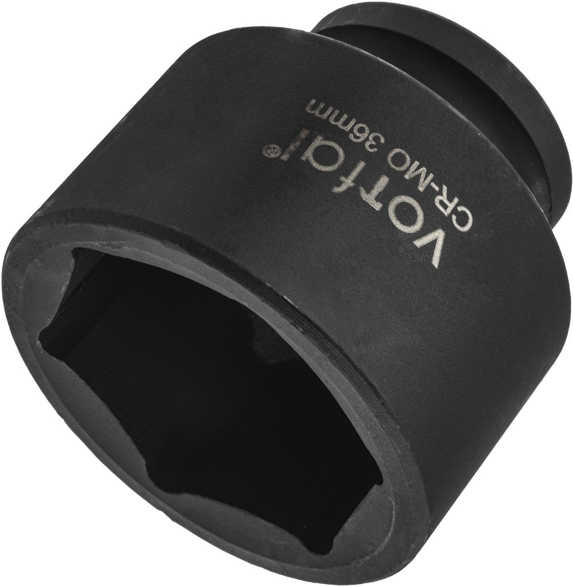 Slagdoppenset 1/2" 36mm CR-MO 6-kant Kort 45mm