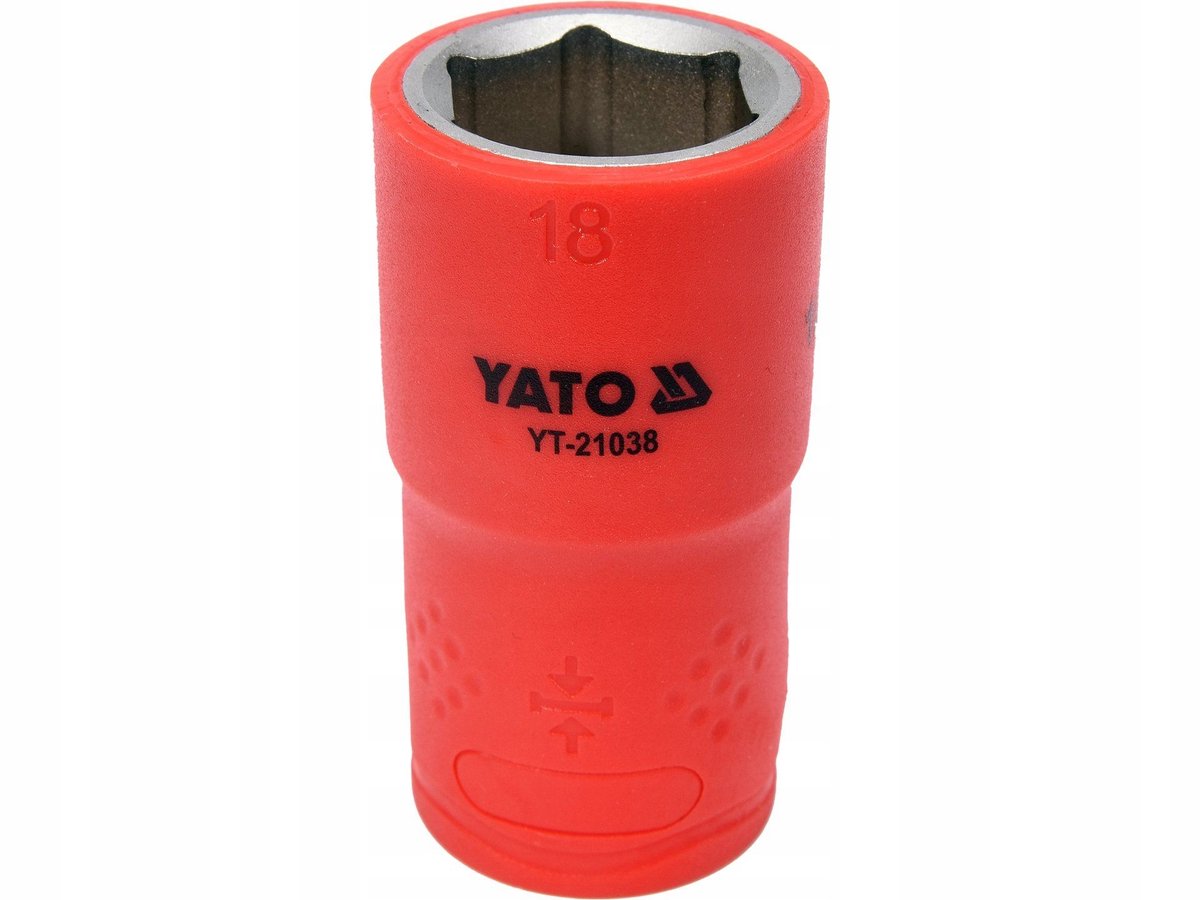 Yato geïsoleerde kap 18 mm 1/2" zeskant VDE