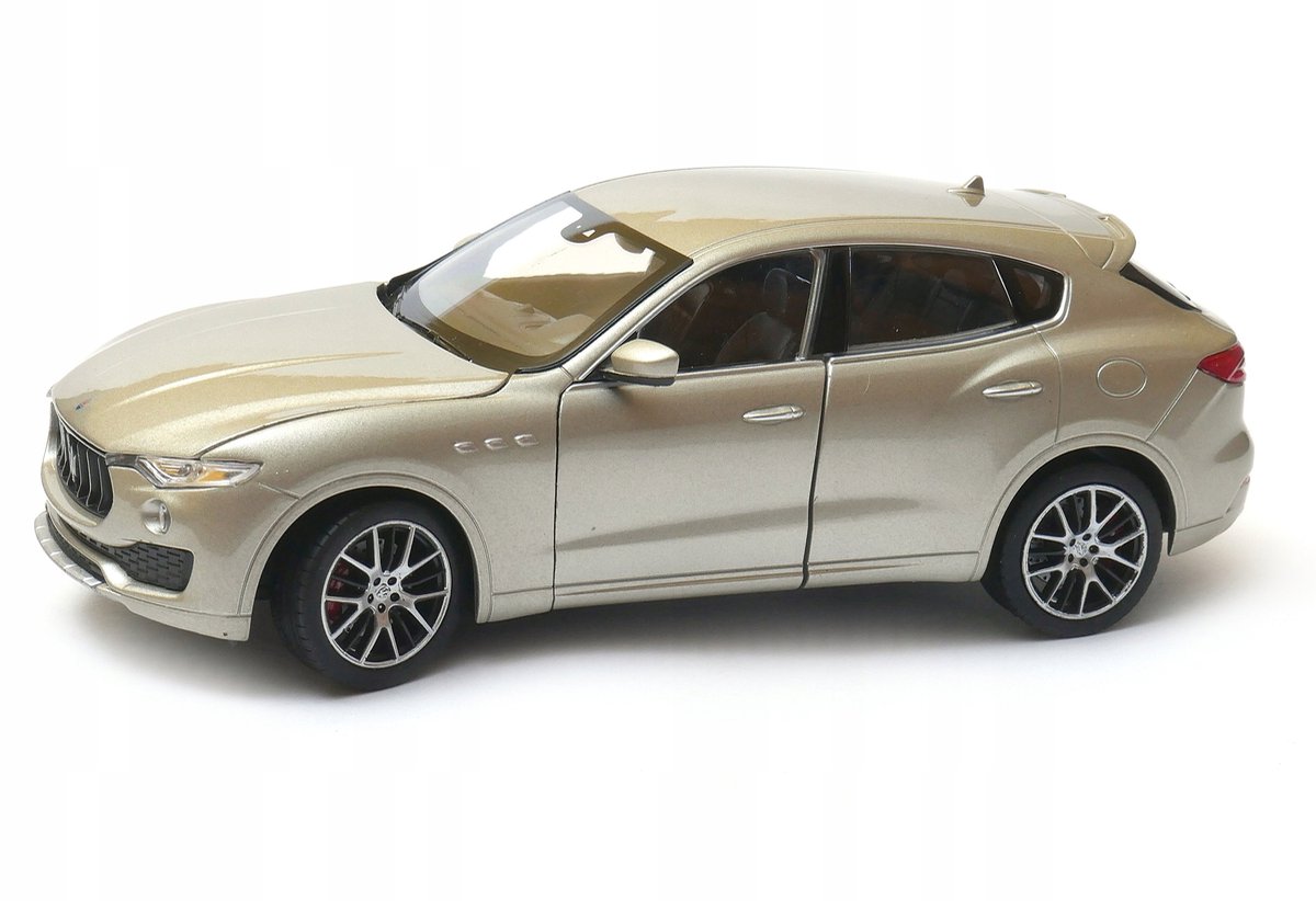 Welly Maserati Levante modelauto 1:24, goudkleurig, nieuw