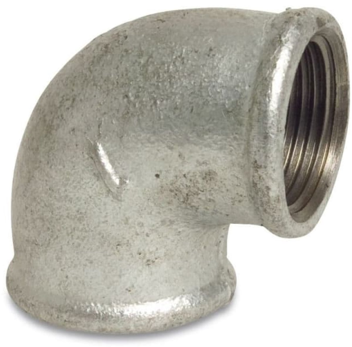 Draadfitting Gietijzer Hoek 90° 1 1/2" IG x 1 1/2" IG