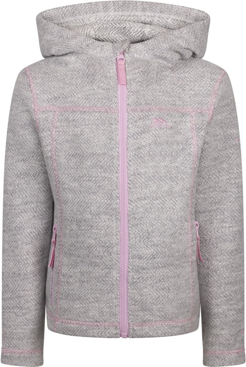 Trespass Kinder Fleecejacke Shawna Fleece -11/12 Wit
