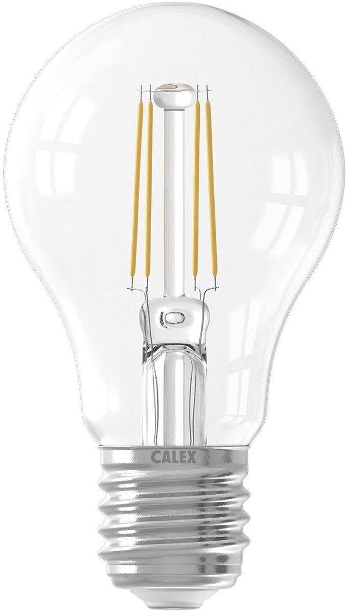 Calex Lichtbron E27 Standaardlamp - Glas - Transparant - 6 x 10 x 6 cm (BxHxD)