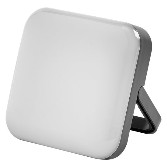 OSRAM Nightlux Solar Light Gray, op zonne-energie werkende LED-buitenlamp, 2,00 W, 100 lm, koel wit, powerbankfunctie, USB-C-oplaadpoort, voor buiten, IP54 van Osram — afbeelding 3