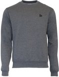 Grijze Donnay sweater met opgestreken logo op de borst.