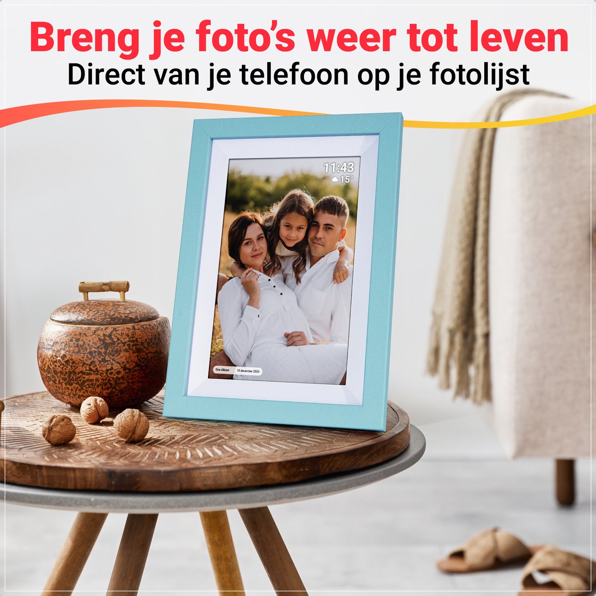 Kantman - 10.1" WiFi Fotolijst thumbnail 5