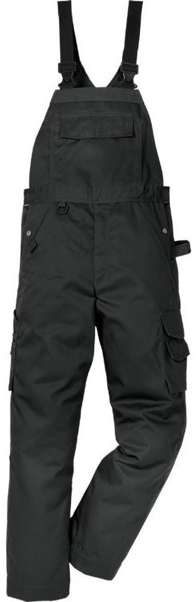 Kansas Icon On e Latzhose 1111 LUXE Zwart