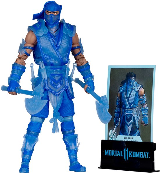 McFarlane Toys Mortal Kombat 11 - Speelfigur Gold Label - Sub-Zero (Glow In The Dark Edition)
