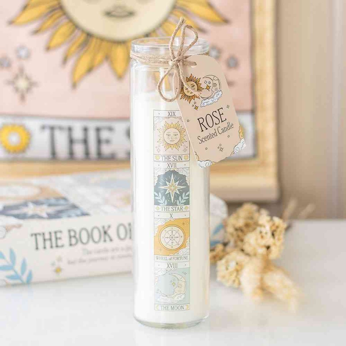 Something Different - Vintage Tarot Rose Tube Geurkaars - Multicolours