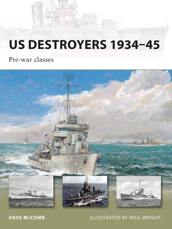 Us Destroyers 19340-45 - cover
