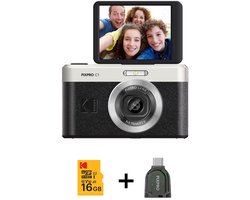 Kodak PIXPRO C1 Zwart + 16GB Geheugenkaart + Pixpro Cardreader