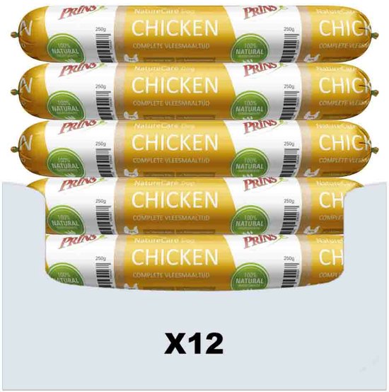 Prins NatureCare Dog Chicken 12x0,25kg