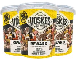 3x Voskes Hondensnack Training Mix Pot 500 gr