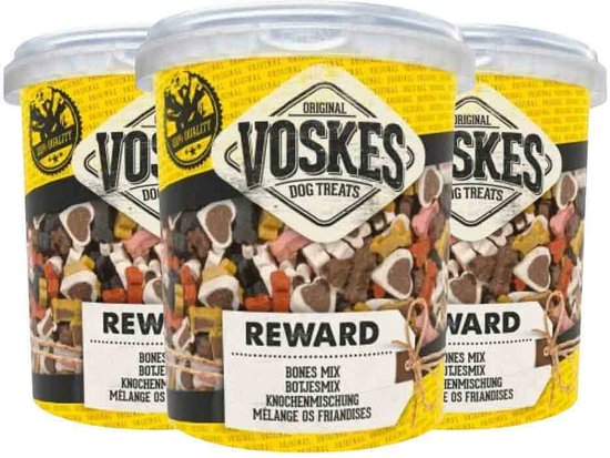 Voskes Training Mix Pot - 3 x 500 gr - Voordeelverpakking