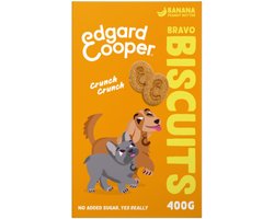 7x Edgard & Cooper Adult Biscuit Banaan & Pinda 400 gr